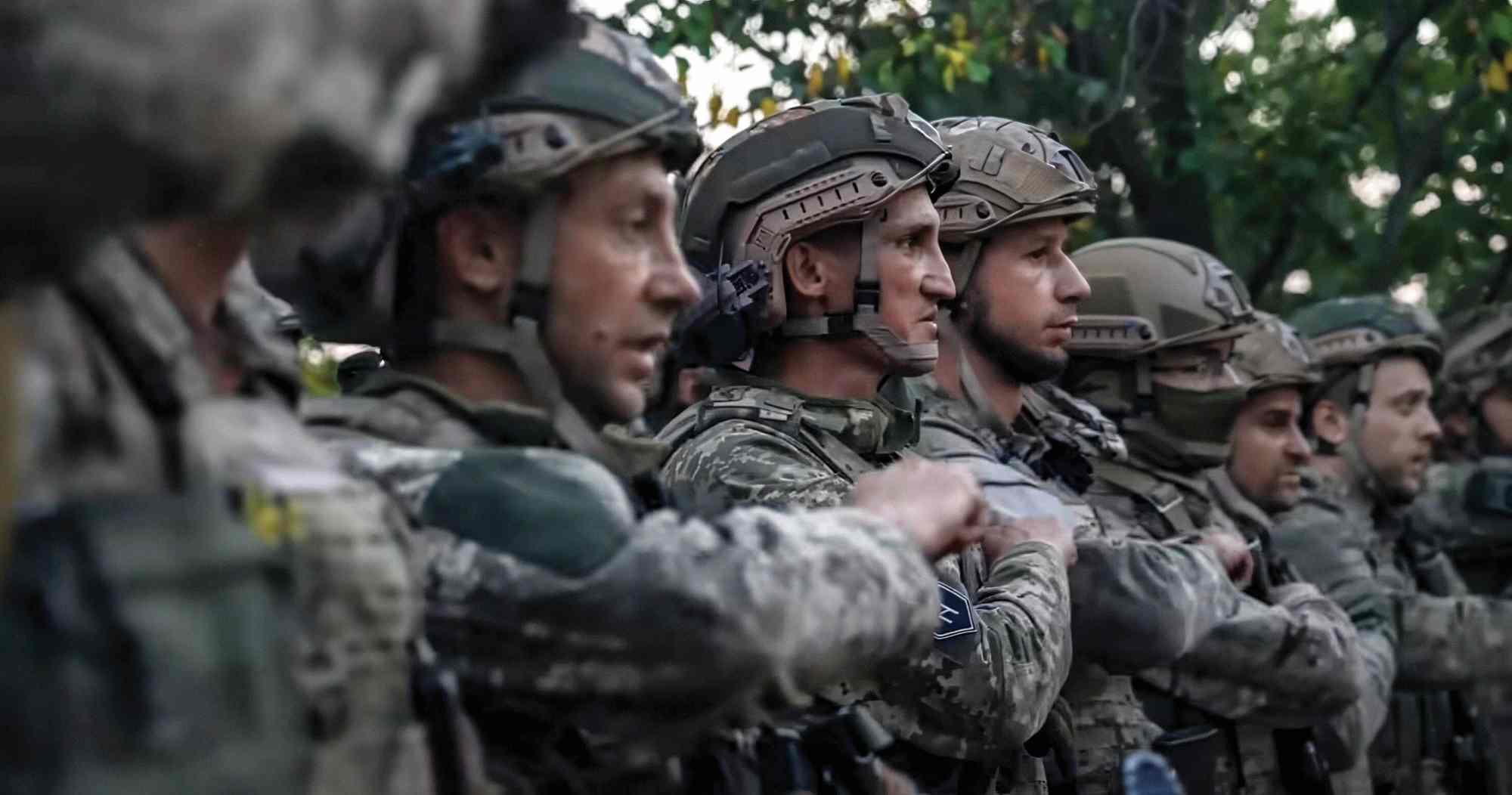 Ukrainian platoon